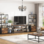 78 Inch TV Stand for TVs up to 85 Inch, 3-Tier TV Console Table