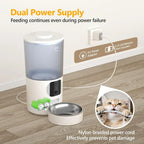 Smart Pet Feeder with Camera, Two-Way Audio, App Control, 6L Dry Food Dispenser for Cats and Small Dogs