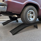 2 Pack Steel Car Ramps 8000 Lbs Capacity 8 Inch Max Lift Height Auto Ramp