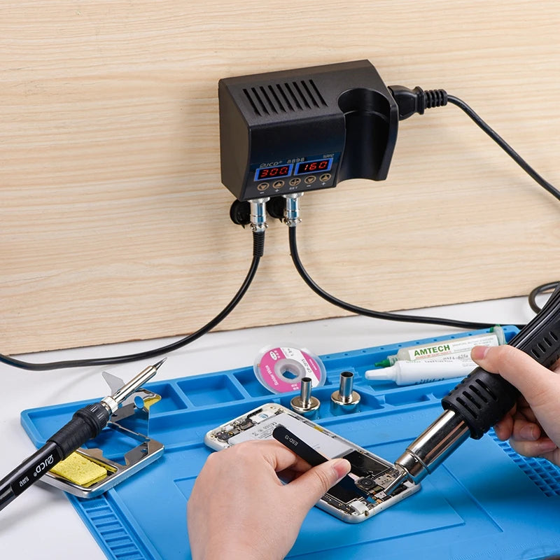 750W Soldering Station 2 in 1 LCD Digital display