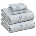 100% Cotton Organic Percale Sheets Size Crisp Cooling Bed Sheets for Hot Sleepers, Deep Pocket 15", Soft Peach Finish