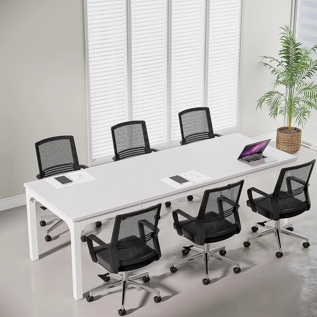 78.74" W x 27.56" D Large Office Conference Table