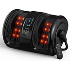 Electric Foot Calf Massager  3 Levels Deep Tissue Washable Cover Hot Compress