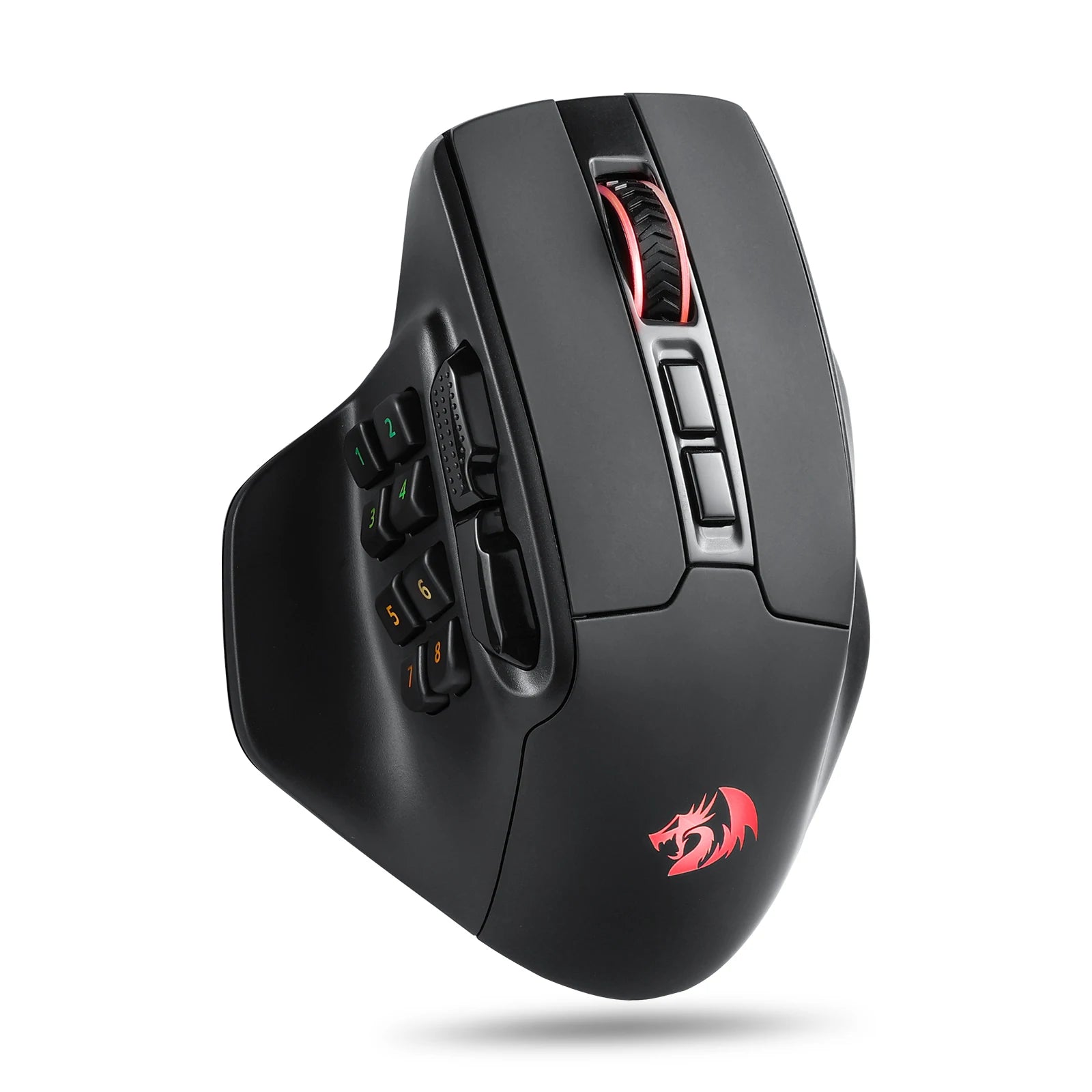 Wireless, Programmable Buttons RGB Gamer Mouse, 10 Side Macro Keys