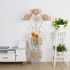 Modern Rattan Floor Lamp Dimmable Standing Floor Lamp
