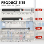 Telescoping Magnetic Pickup Tool 4 Pack (2LB, 5LB, 12LB, 20LB)