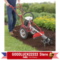 Gasoline Cultivator, 4 Stroke 4HP 3 in 1 Tiller for Garden, Multi-Functional