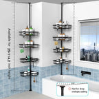 Floor to Ceiling Shower Caddy 25114.2 inch