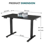 Ergonomic Electric Height Adjustable Computer Desk