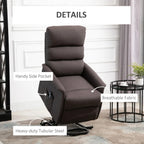 Electric Power Lift Recliner Chair for Elderly, Side Pockets for storage