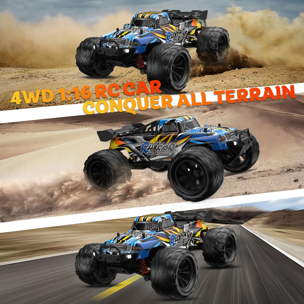 Remote Control Car Off Road 4x4 RC High Speed Buggy Truck Super Brushless 40KM/H Fast Drift Racing Toy Kids Adults