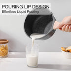 1.5QT & 2.5QT Non-Stick Saucepan Set with Lid, PFOA/PFOS Free