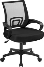 Adjustable Ergonomic Mesh Office Chair with Lumbar Support and Armrests