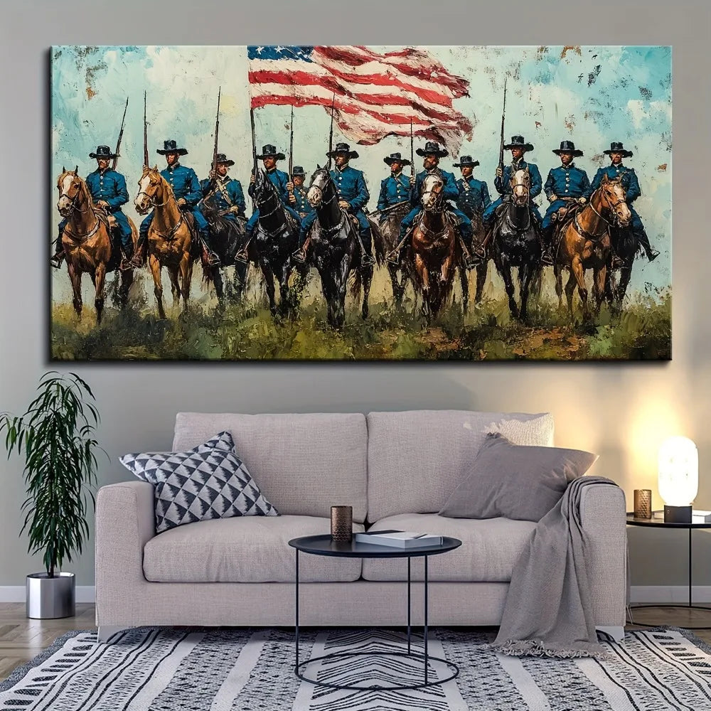 American Civil War Wall Decor Painting