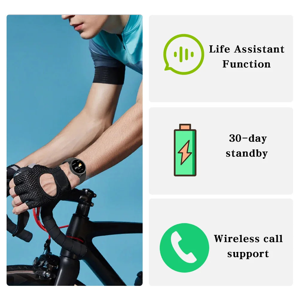 Smart Watches for Women [400+Watch Faces/Calls/Female Health], 1.27" Fitness Tracker Smartwatch for iPhone ＆ Android