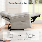 Power Adjustable Lounge Chair with USB & Type-C Charging Ports