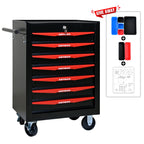 Rolling Metal Tool Chest with 7 Drawers