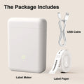 Label Maker Machine with Self-adhesive Sticker for School Home Office Organization