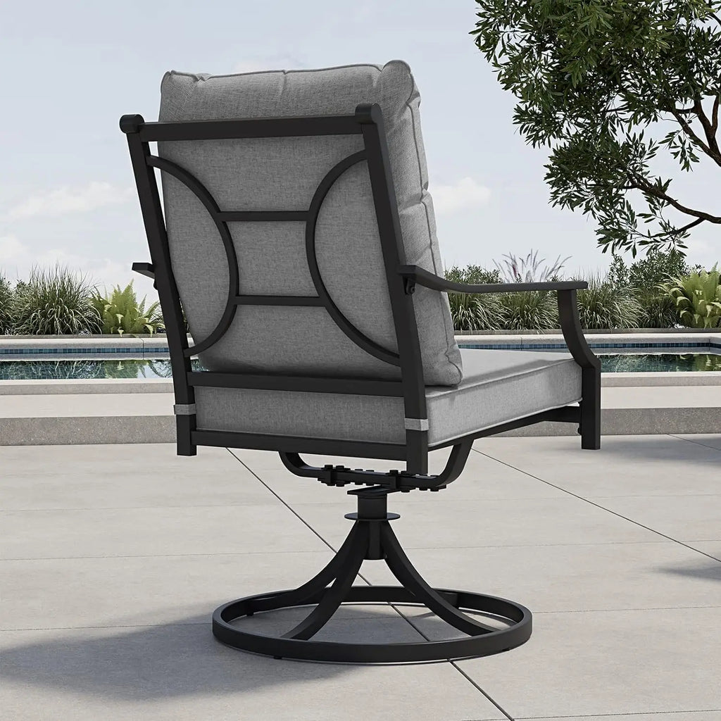 7-Piece Patio Dining Set for 6, with Cushions