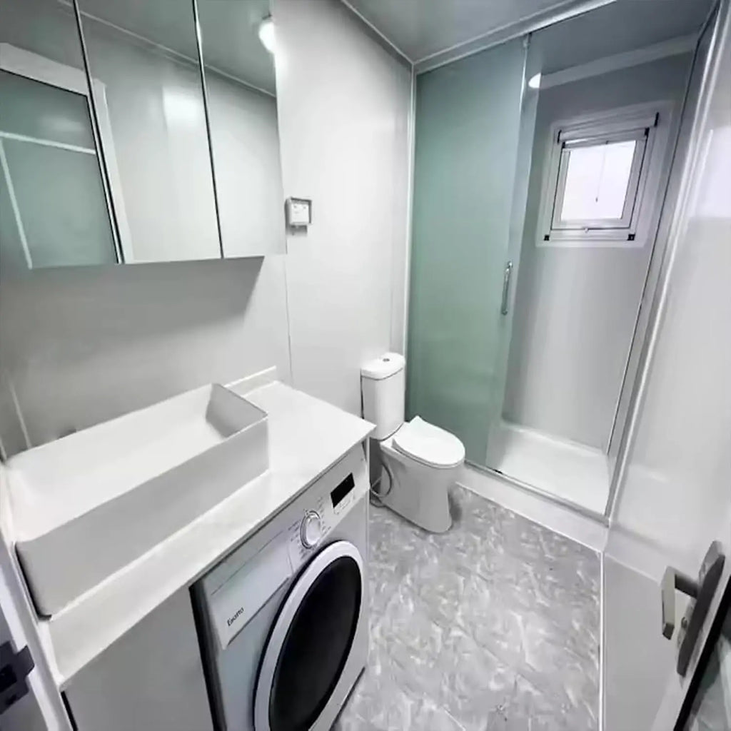 20ft Luxury Expandable Tiny Home for Sale, 2 Bedroom 1 Living Room 1 Bathroom