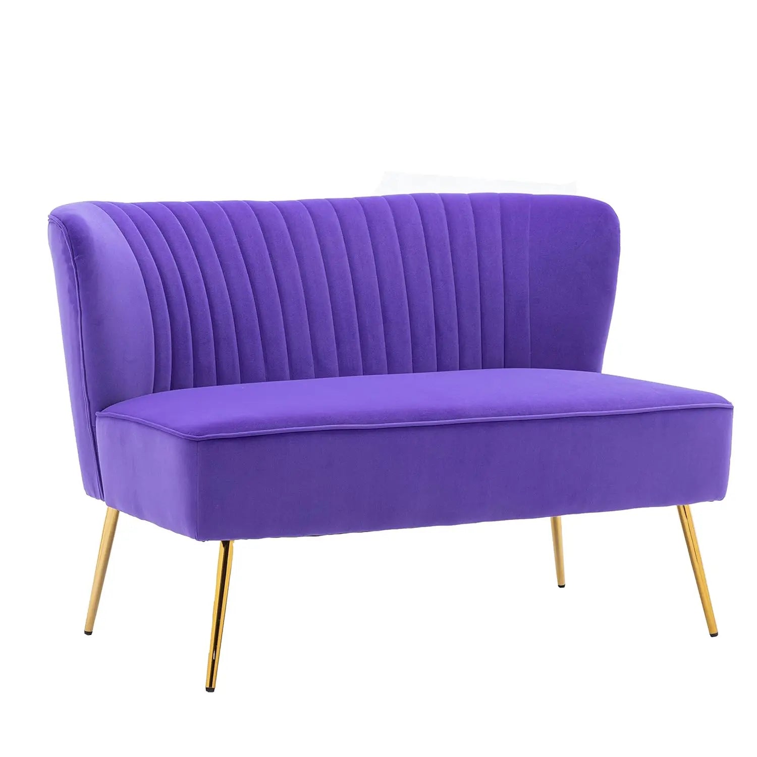 Velvet Couch Modern Loveseat Sofa Twin Size Contemporary Sofas Upholstered with Contemporary Velvet Upholstered Sofa Couch for L