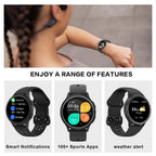 Smart Watches for Women [400+Watch Faces/Calls/Female Health], 1.27" Fitness Tracker Smartwatch for iPhone ＆ Android