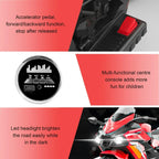 Kids Ride On Motorcycle,12V Electric Battery Powered Ride On Bike,2 Wheels Electric Motorcycle for Kids Ages 3-6 Years（Red）