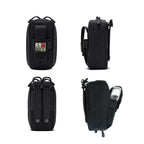 Compact Emergency First Aid Essentials for Military, Camping, Hiking, and Everyday Survival (Black)