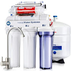 Certified, 7-Stage Under Sink Reverse Osmosis Water Filtration System