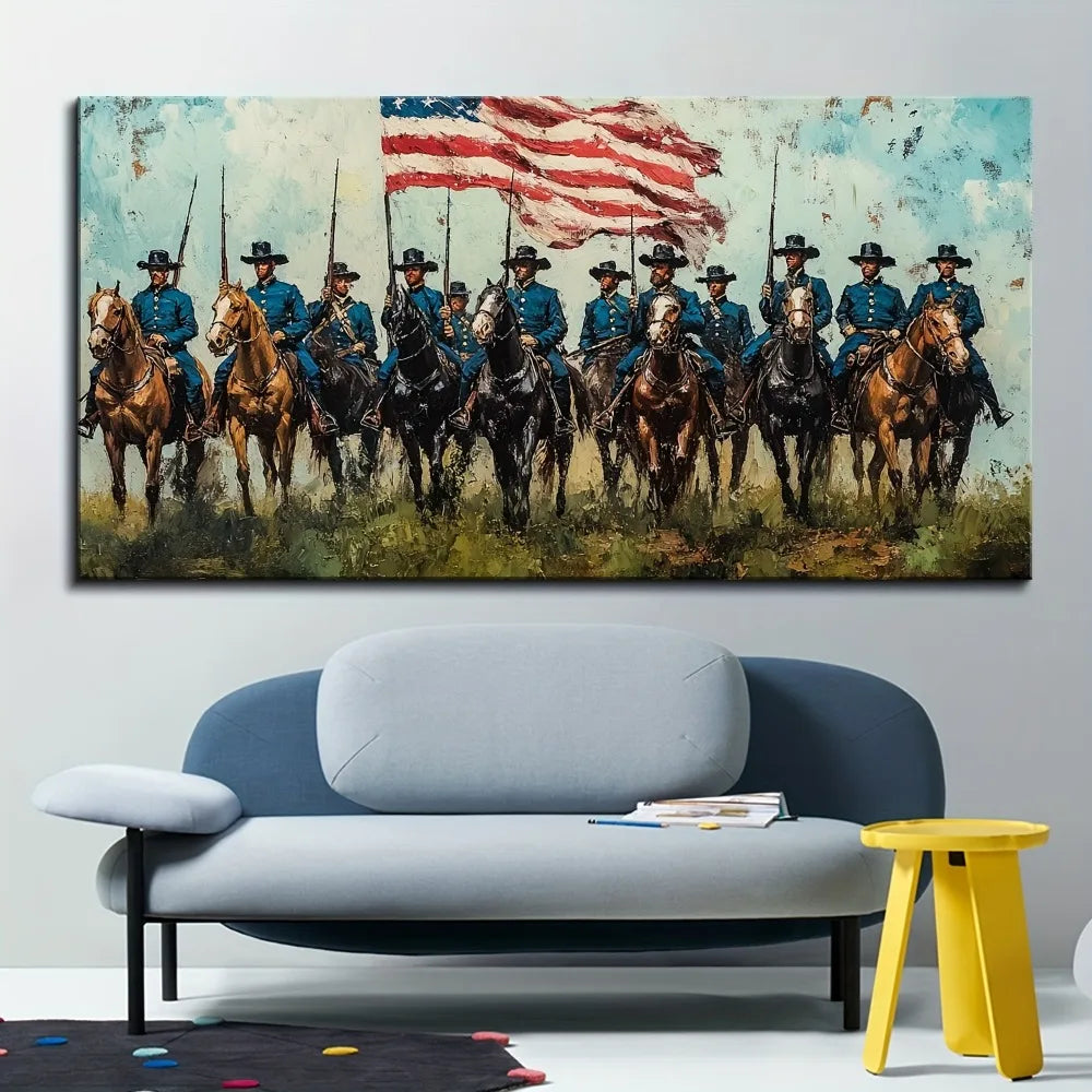 American Civil War Wall Decor Painting
