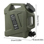 10/11/12L Drinking Water Container with Spigot Leakproof