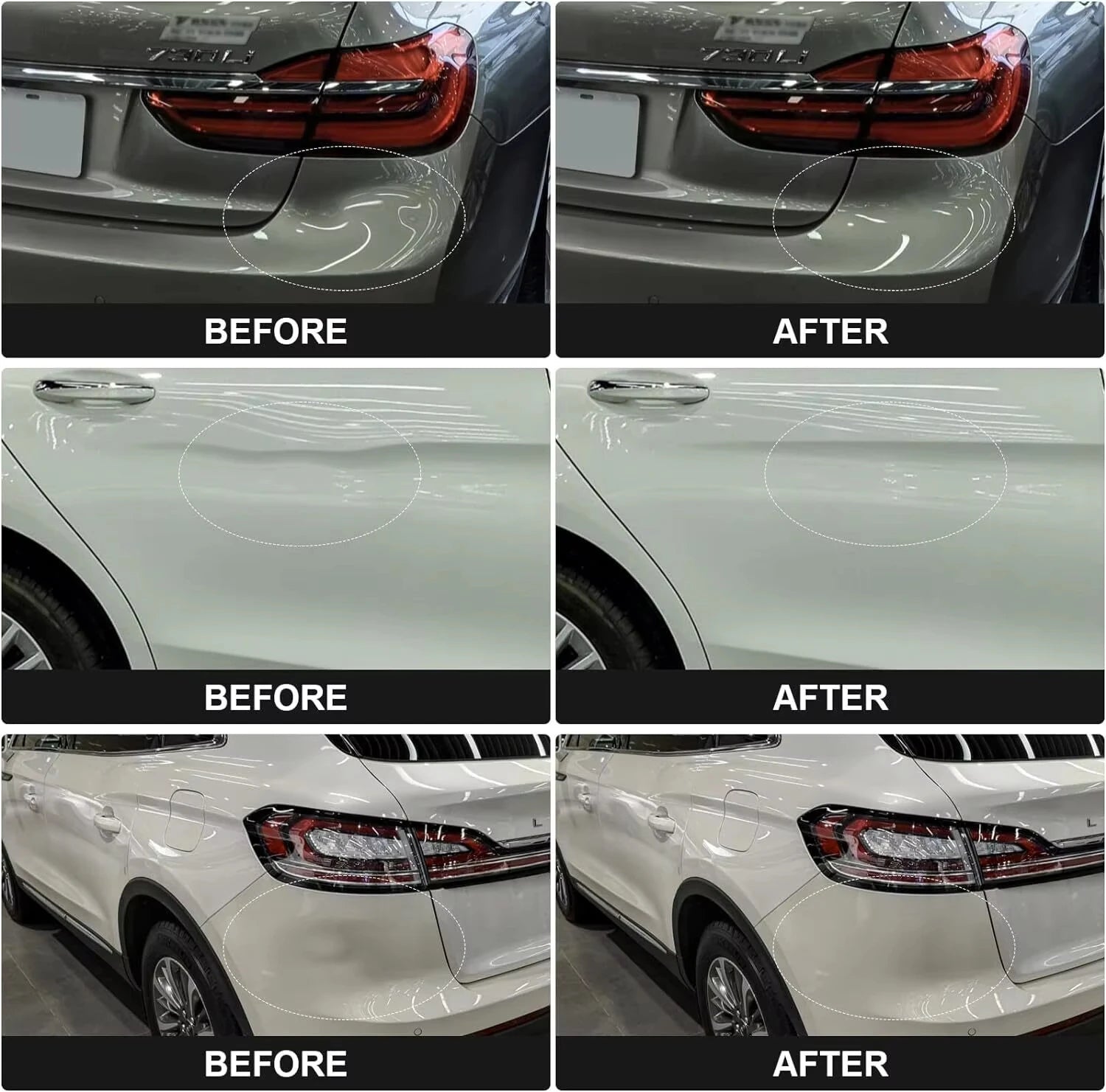 Hail Dent Removal Kit Dent Repair Tool Professional Paint-free Dent Repair Tool Suction Cup Dent Puller Tool Set