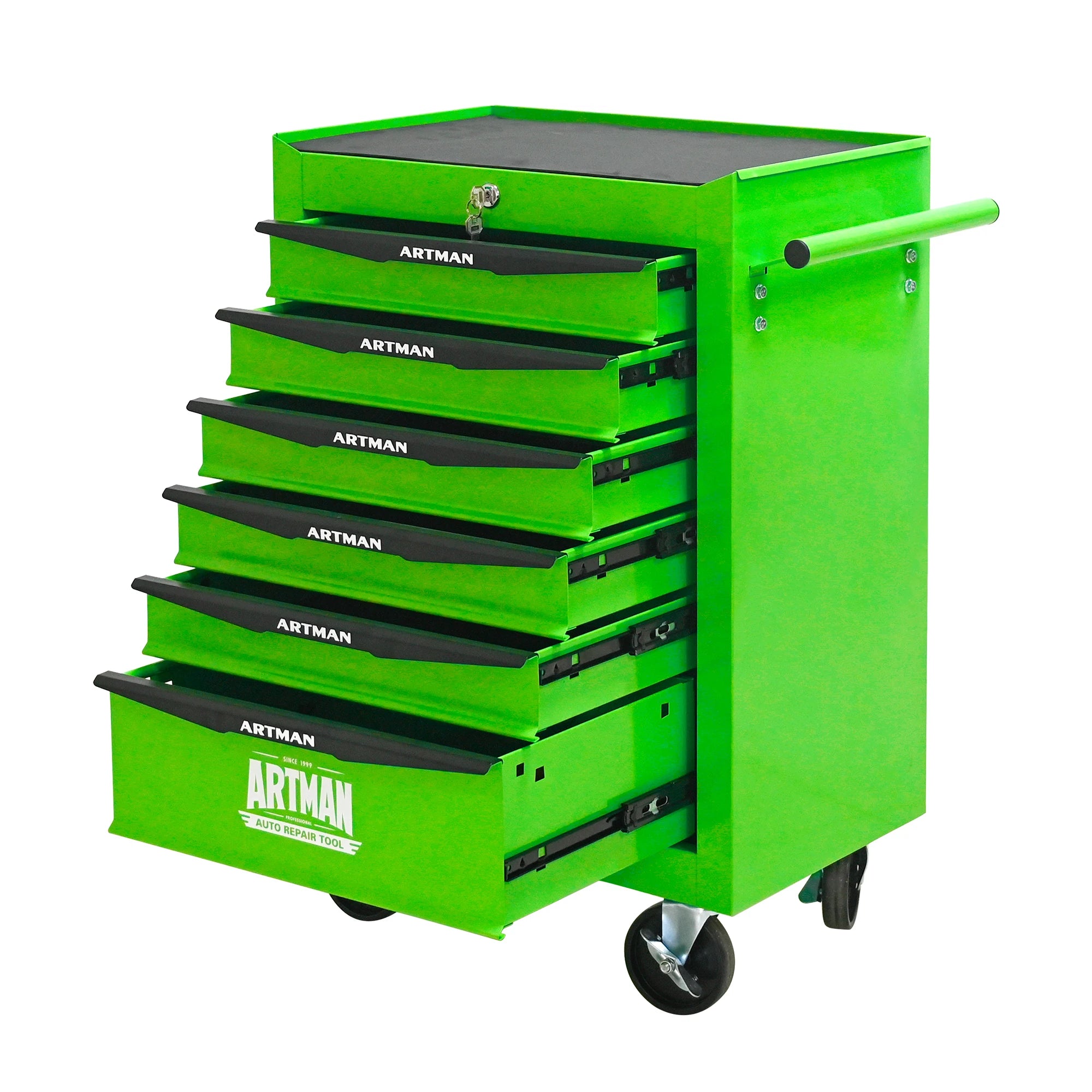 20" 6-Drawer Tool Chest Cabinet with Ball Bearing Drawer Slides