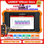 【For Toyota,Honda,Nissan】LAUNCH X431 ELITE V2.0 Car OBD2 Scanner Bi-Directional Diagnostic Tools ECU Coding Free Update