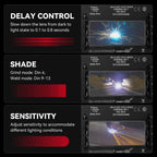 Welding Helmet Auto Darkening For MIG MAG ARC TIG