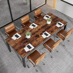 78.74" W x 27.56" D Large Office Conference Table