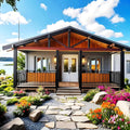20ft Luxury Expandable Tiny Home for Sale, 2 Bedroom 1 Living Room 1 Bathroom
