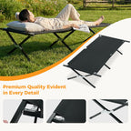 73" x 36" Portable Folding Sleeping Cot 300 LBS Capacity Sturdy Frame for Outdoor