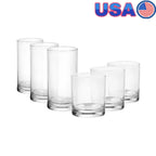 12 Piece Clear Drinkware Set