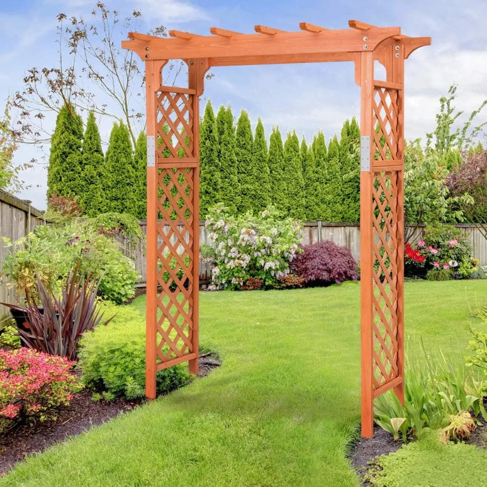 88inch Wood Garden Arbor