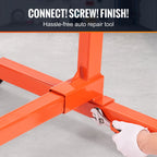 Engine Stand 750/1300/1500 lbs Rotating Engine Motor Stand with 360 Degree Adjustable Head Dolly Vehicle Auto Repair