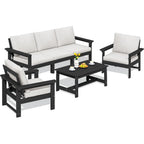 6-Piece Sectional Outdoor Furniture Set, All Weather