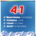 Liquid Laundry Detergent Mountain Breeze 250oz 192 Loads Stain Fighting