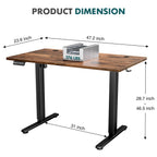 Ergonomic Electric Height Adjustable Computer Desk
