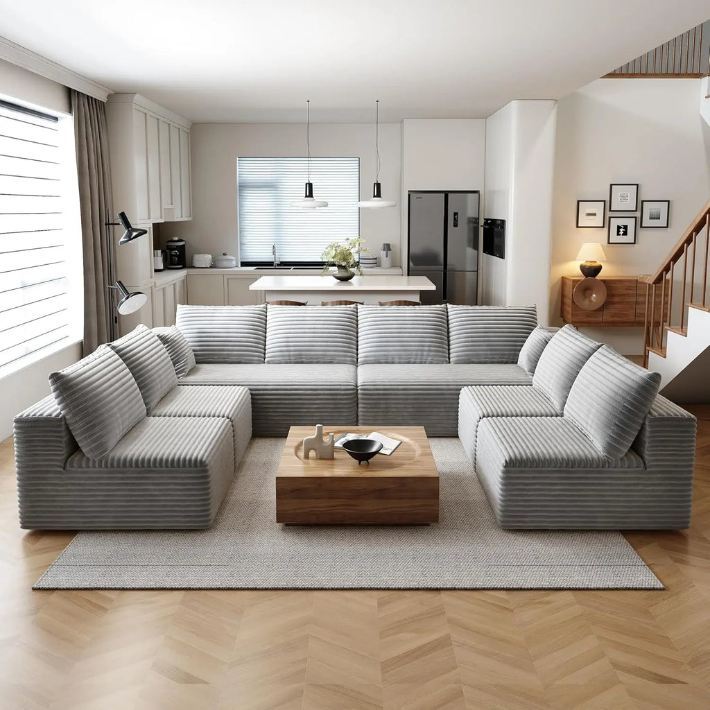 Cloud Module sofa, a sofa set that can be easily assembled in the living room