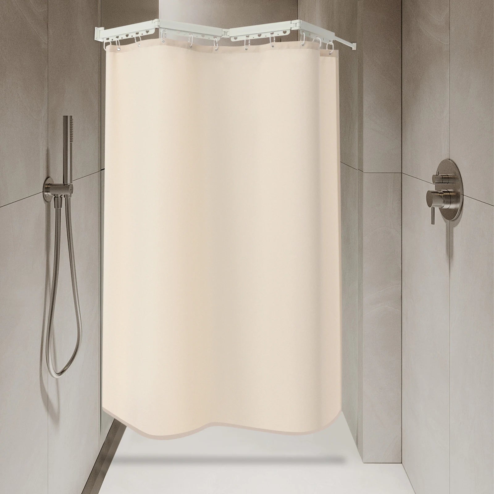 Folding Shower Curtain, Moisture-proof