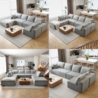 Cloud Module sofa, a sofa set that can be easily assembled in the living room