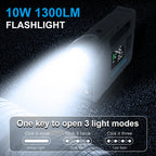 5 in 1 Car Jump Starter with air Compressor Portable Flashlight
