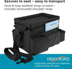Backseat Organizer for Kids and Passenger Seat Organizer for Adults