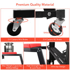 Thick Padded Deck Foldable Car Creeper 400 lbs Capacity